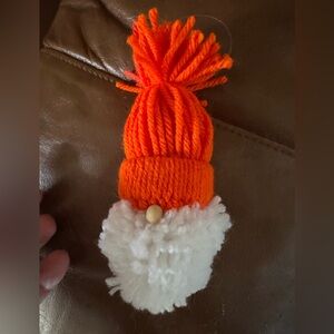 Handmade gnome ornament, other colors available. See more listings